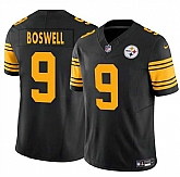 Men & Women & Youth Pittsburgh Steelers #9 Chris Boswell Black 2024 F.U.S.E. Color Rush Limited Stitched Jersey,baseball caps,new era cap wholesale,wholesale hats