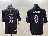 Men's Baltimore Ravens #8 Lamar Jackson Black Vapor Limited Jersey Dzhi,baseball caps,new era cap wholesale,wholesale hats