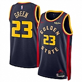 Men's Golden State Warriors #23 Draymond Green Navy 2024-25 City Edition Stitched Jersey Dzhi,baseball caps,new era cap wholesale,wholesale hats