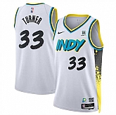 Men's Indiana Pacers #33 Myles Turner White 2024-25 City Edition Stitched Jersey Dzhi,baseball caps,new era cap wholesale,wholesale hats