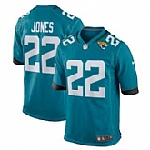 Men's Jacksonville Jaguars #22 Jarrian Jones Teal Team Game Nike Jersey Dzhi,baseball caps,new era cap wholesale,wholesale hats