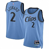 Men's Los Angeles Clippers #2 Kawhi Leonard Light Blue 2024-25 CityEdition Stitched Jersey Dzhi,baseball caps,new era cap wholesale,wholesale hats