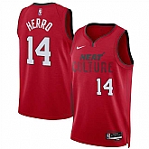 Men's Miami Heat #14 Tyler Herro Red 2024-25 City Edition Stitched Jersey Dzhi,baseball caps,new era cap wholesale,wholesale hats