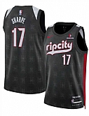 Men's Portland Trail Blazers #17 Shaedon Sharpe Black 2024-25 City Edition Edition Stitched Jersey Dzhi,baseball caps,new era cap wholesale,wholesale hats