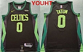 Youth Boston Celtics #0 Jayson Tatum Black 2024-25 City Edition Statement Edition Stitched Basketball Jersey,baseball caps,new era cap wholesale,wholesale hats