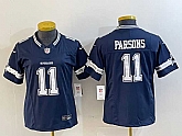 Women's Dallas Cowboys #11 Micah Parsons Navy 2023 F.U.S.E. Limited Stitched Jersey(Run Small),baseball caps,new era cap wholesale,wholesale hats