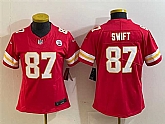 Women's Kansas City Chiefs #87 Taylor Swift Red 2023 F.U.S.E. Vapor Untouchable Limited Football Stitched Jersey(Run Small),baseball caps,new era cap wholesale,wholesale hats