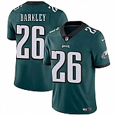 Men & Women & Youth Philadelphia Eagles #26 Saquon Barkley Green Vapor Untouchable Limited Stitched Jersey,baseball caps,new era cap wholesale,wholesale hats