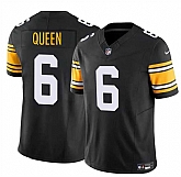 Men & Women & Youth Pittsburgh Steelers #6 Patrick Queen Black 2023 F.U.S.E. Vapor Untouchable Limited Jersey,baseball caps,new era cap wholesale,wholesale hats