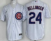 Men's Chicago Cubs #24 Cody Bellinger White Cool Base Jersey,baseball caps,new era cap wholesale,wholesale hats