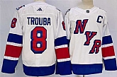 Men's New York Rangers #8 Jacob Trouba White 2024 Stadium Series Stitched Jersey,baseball caps,new era cap wholesale,wholesale hats