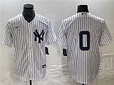 Men's New York Yankees #0 Marcus Stroman White Cool Base Stitched Baseball Jersey,baseball caps,new era cap wholesale,wholesale hats