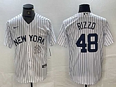 Men's New York Yankees #48 Anthony Rizzo White 2024 Cool Base Stitched Jersey,baseball caps,new era cap wholesale,wholesale hats