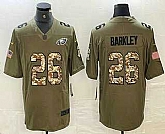 Men's Philadelphia Eagles #26 Saquon Barkley Olive With Camo 2017 Salute To Service Stitched NFL Nike Limited Jersey Dzhi,baseball caps,new era cap wholesale,wholesale hats