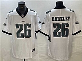 Men's Philadelphia Eagles #26 Saquon Barkley White Vapor Untouchable Limited Jersey,baseball caps,new era cap wholesale,wholesale hats