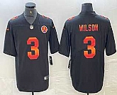 Men's Pittsburgh Steelers #3 Russell Wilson Black Red Orange Stripe Vapor Limited Nike NFL Jersey Dzhi,baseball caps,new era cap wholesale,wholesale hats