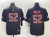 Men's San Francisco 49ers #52 Patrick Willis Black Impact Limited Stitched Jersey Dzhi,baseball caps,new era cap wholesale,wholesale hats