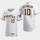Mens Pittsburgh Pirates #10 Bryan Reynolds Nike White Home FlexBase Jersey Dzhi,baseball caps,new era cap wholesale,wholesale hats