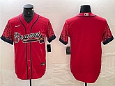 Men's Atlanta Braves Blank Red City Connect Cool Base Stitched Baseball Jersey,baseball caps,new era cap wholesale,wholesale hats