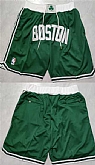 Men's Boston Celtics Green Shorts (Run Small),baseball caps,new era cap wholesale,wholesale hats