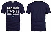 Men's Dallas Cowboys Navy 2023 NFC East Division Champions Big & Tall Conquer Tee T-Shirt,baseball caps,new era cap wholesale,wholesale hats