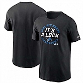 Men's Detroit Lions Black 2023 NFC West Champions T-Shirt