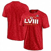 Men's Kansas City Chiefs Red Super Bowl LVIII Made it T-Shirt,baseball caps,new era cap wholesale,wholesale hats