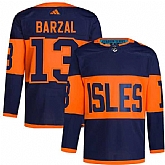 Men's New York Islanders #13 Mathew Barzal Navy 2024 Stadium Series Stitched Jersey Dzhi,baseball caps,new era cap wholesale,wholesale hats