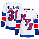 Men's New York Rangers #31 Igor Shesterkin White 2024 Stadium Series Stitched Jersey Dzhi,baseball caps,new era cap wholesale,wholesale hats