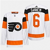 Men's Philadelphia Flyers #6 Travis Sanheim White 2024 Stadium Series Stitched Jersey Dzhi,baseball caps,new era cap wholesale,wholesale hats