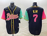Men's San Diego Padres #7 Ha Seong Kim Black NEW 2023 City Connect Cool Base Stitched Jerseys,baseball caps,new era cap wholesale,wholesale hats