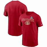 Men's San Francisco 49ers Scarlet Super Bowl LVIII Local T-Shirt,baseball caps,new era cap wholesale,wholesale hats