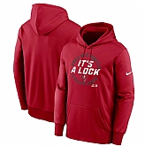 Men's Tampa Bay Buccaneers Red 2023 NFC South Division Champions Locker Room Trophy Collection Pullover Hoodie,baseball caps,new era cap wholesale,wholesale hats