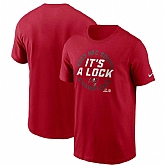 Men's Tampa Bay Buccaneers Red 2023 NFC South Division Champions Locker Room Trophy Collection T-Shirt