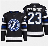 Men's Tampa Bay Lightning #23 Michael Eyssimont Black 2024 Stadium Series Stitched Jersey Dzhi,baseball caps,new era cap wholesale,wholesale hats