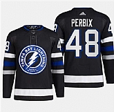 Men's Tampa Bay Lightning #48 Nick Perbix Black 2024 Stadium Series Stitched Jersey Dzhi,baseball caps,new era cap wholesale,wholesale hats