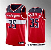 Men's Washington Wizards #35 Marvin Bagley III Red Icon Edition Stitched Basketball Jersey Dzhi