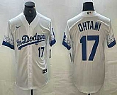 Mens Los Angeles Dodgers #17 Shohei Ohtani Number White 2021 City Connect Cool Base Stitched Jersey,baseball caps,new era cap wholesale,wholesale hats