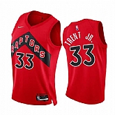 Mens Toronto Raptors #33 Gary Trent Jr. Red Icon Edition Jersey Dzhi,baseball caps,new era cap wholesale,wholesale hats