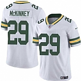 Men & Women & Youth Green Bay Packers #29 Xavier McKinney White Vapor Limited Football Stitched Jersey