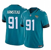 Men & Women & Youth Jacksonville Jaguars #91 Arik Armstead Teal 2024 F.U.S.E Vapor Untouchable Limited Football Stitched Jersey