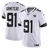 Men & Women & Youth Jacksonville Jaguars #91 Arik Armstead White Vapor Untouchable Limited Football Stitched Jersey