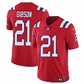 Men & Women & Youth New England Patriots #21 Antonio Gibson Red Vapor Limited Football Stitched Jersey,baseball caps,new era cap wholesale,wholesale hats