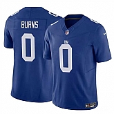 Men & Women & Youth New York Giants #0 Brian Burns Blue 2023 F.U.S.E. Vapor Untouchable Limited Football Stitched Jersey,baseball caps,new era cap wholesale,wholesale hats