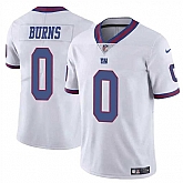 Men & Women & Youth New York Giants #0 Brian Burns White Limited Football Stitched Jersey,baseball caps,new era cap wholesale,wholesale hats