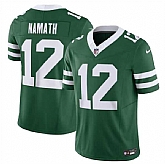 Men & Women & Youth New York Jets #12 Joe Namath Green 2024 F.U.S.E. Vapor Limited Football Stitched Jersey,baseball caps,new era cap wholesale,wholesale hats