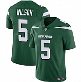 Men & Women & Youth New York Jets #5 Garrett Wilson Green Vapor Untouchable Limited Football Stitched Jersey,baseball caps,new era cap wholesale,wholesale hats