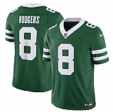 Men & Women & Youth New York Jets #8 Aaron Rodgers Green 2024 F.U.S.E. Vapor Limited Football Stitched Jersey,baseball caps,new era cap wholesale,wholesale hats