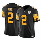 Men & Women & Youth Pittsburgh Steelers #2 Justin Fields Black 2024 F.U.S.E. Color Rush Limited Football Stitched Jersey,baseball caps,new era cap wholesale,wholesale hats