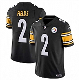 Men & Women & Youth Pittsburgh Steelers #2 Justin Fields Black Vapor Untouchable Limited Football Stitched Jersey,baseball caps,new era cap wholesale,wholesale hats